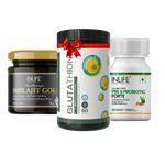 The Reset Bundle - Glutathion Complex + Shilajit Gold + Pre & Probiotica | Organicleaf