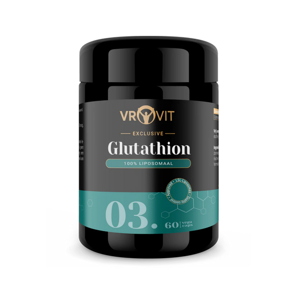 Vrovit No.3 Liposomaal Glutathion – 60 vegan capsules – OrganicLeaf
