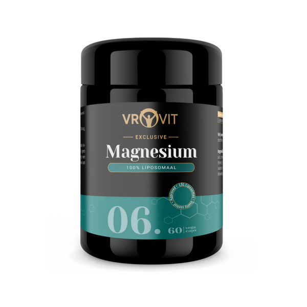 Vrovit No.6 Liposomaal Magnesium Citraat – 60 vegan capsules – OrganicLeaf