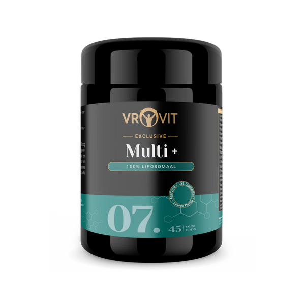 Vrovit No.7 Liposomale Multi+ multivitamine – 45 vegan capsules – OrganicLeaf