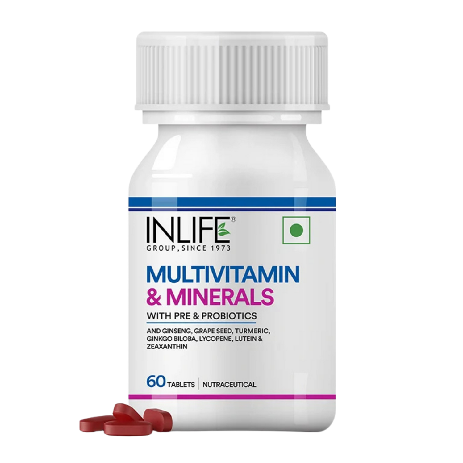 Inlife | Multivitamine & Mineralen – Dagelijkse Basisondersteuning