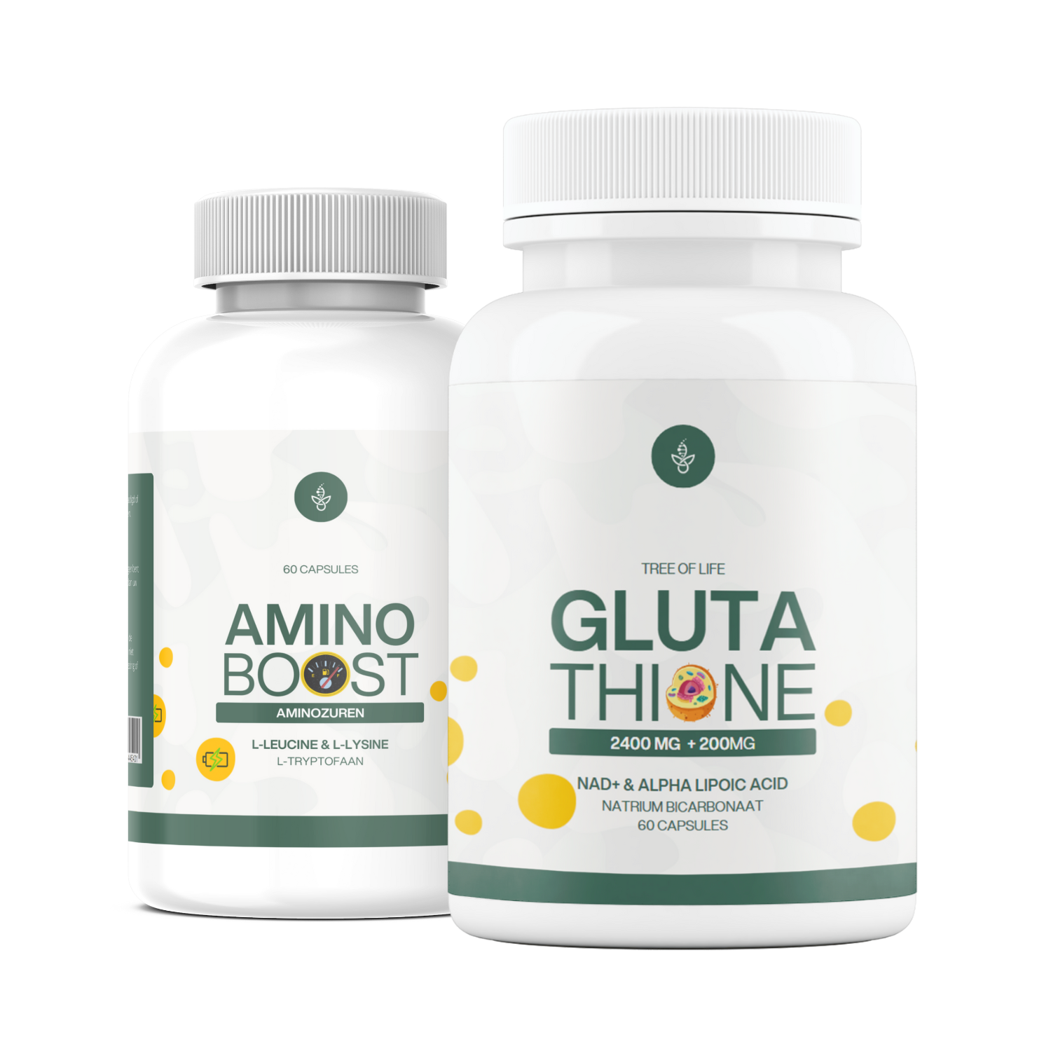 Glutatione + Amino Boost | Vitaliteit Bundel