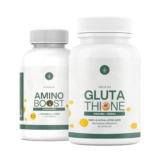 Glutatione + Amino Boost | Vitaliteit Bundel