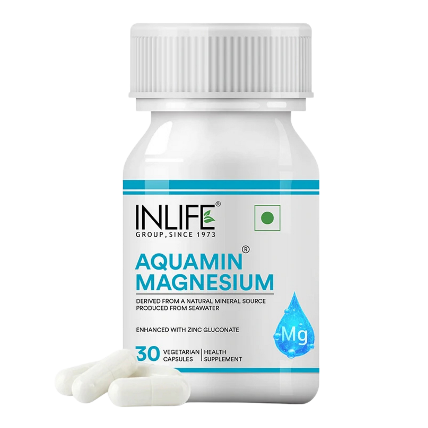 Inlife | Aquamin Magnesium met Zink - Spieren & Zenuwen