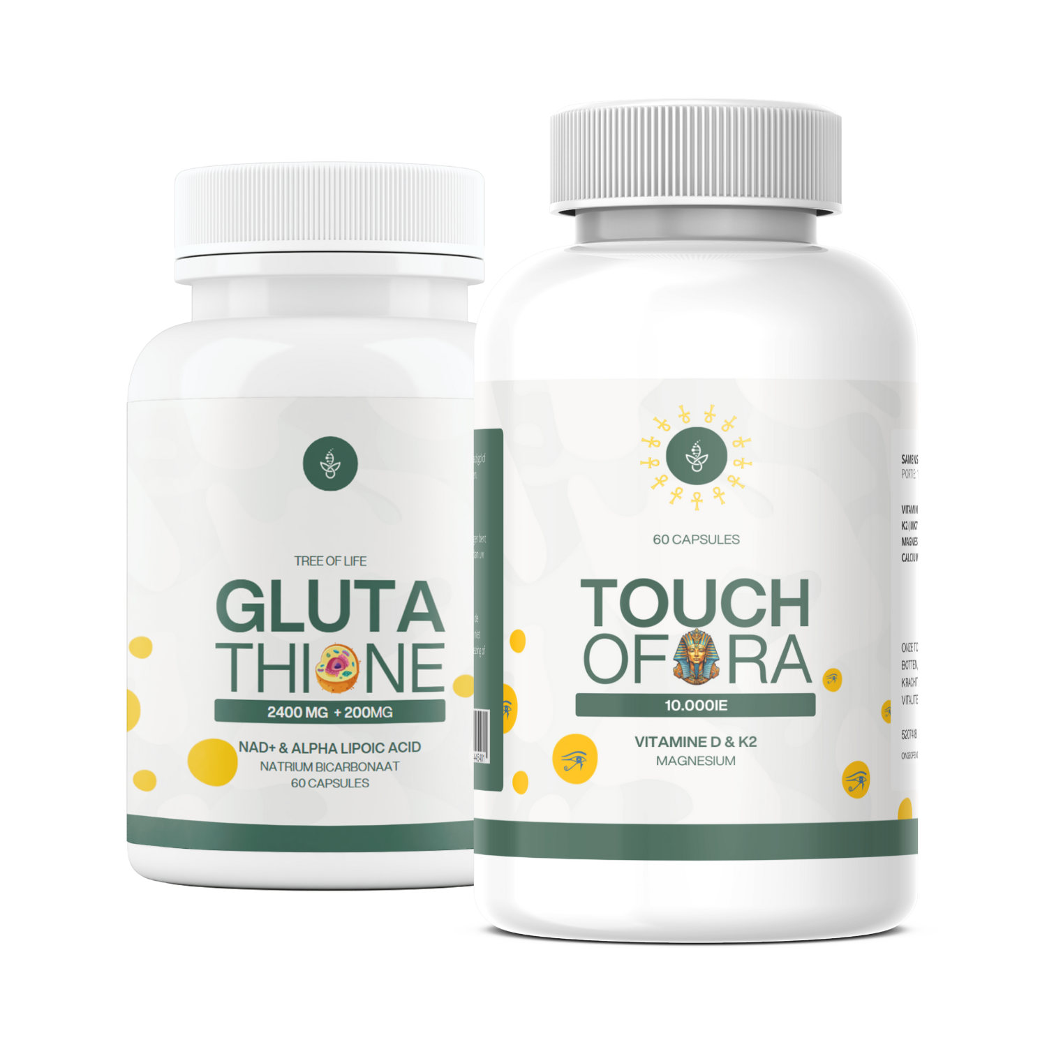 Glutathione + Touch of Ra | Licht & Leven Bundel