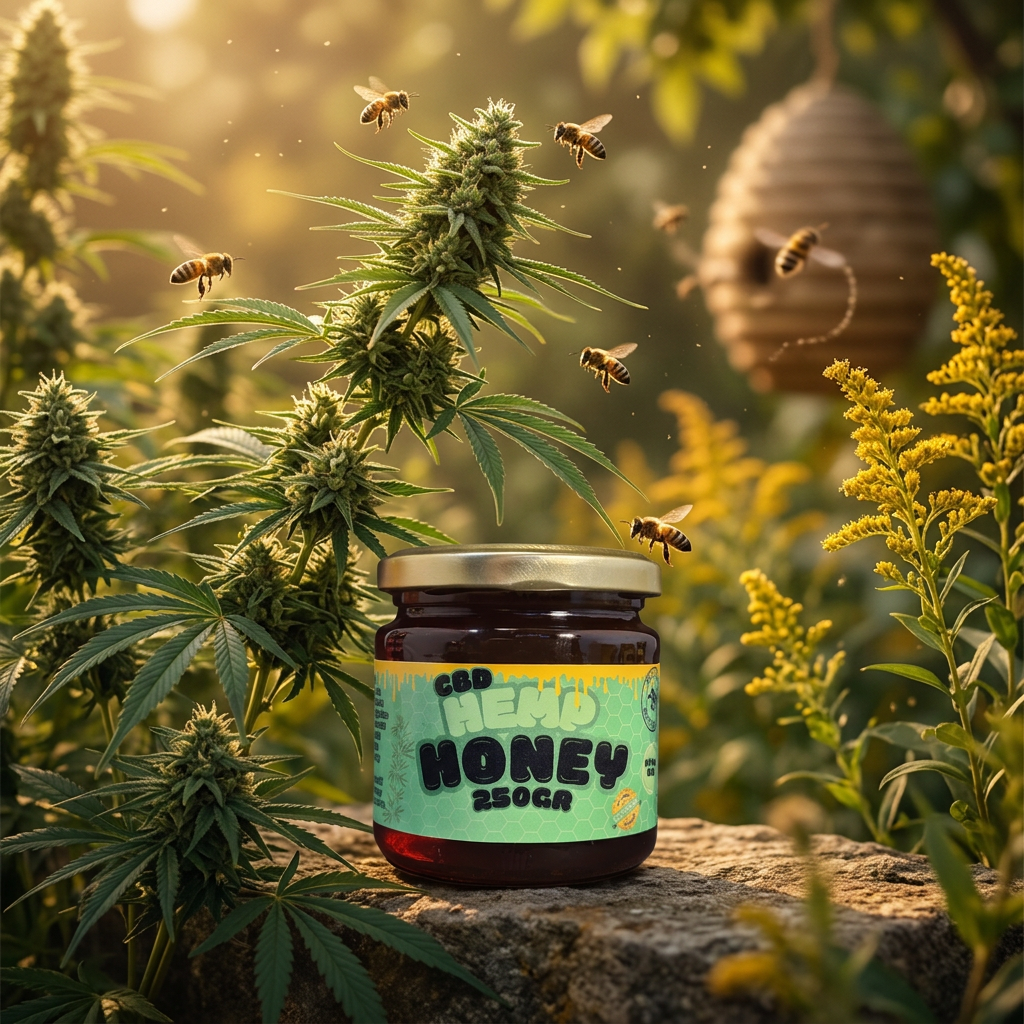 Mysterybees Hennep Honing - Rauw, Puur & Balancerend