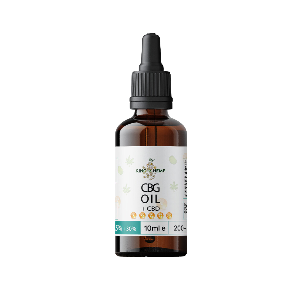 King of Hemp -  CBG Olie 7,5% + 30% CBD